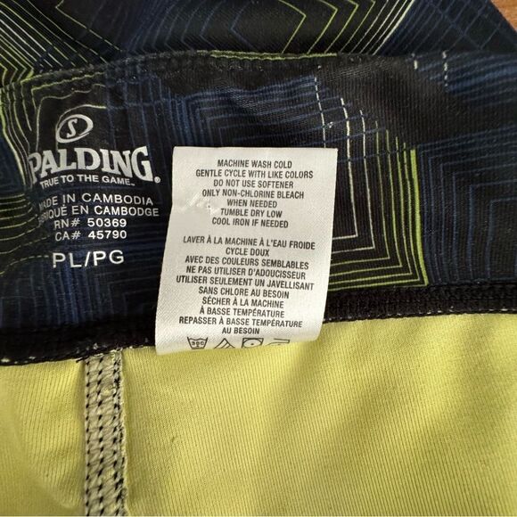 Spalding Athletic Workout Legging Yoga Running SZ PL - Picture 12 of 13
